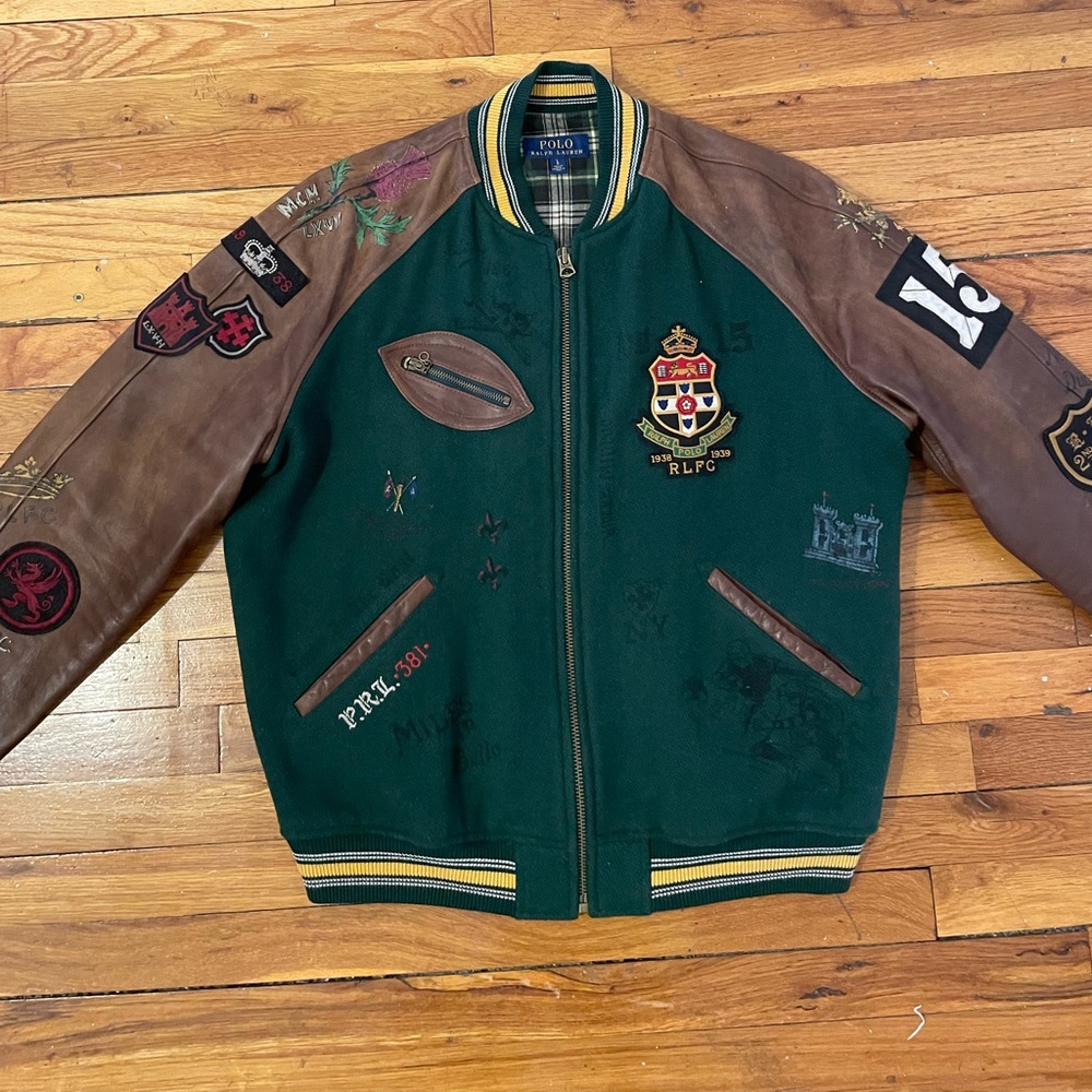10/10 Mint Rare Ralph Lauren football varsity.